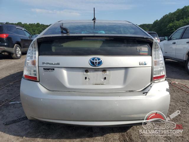 JTDKN3DU1A0042171 2010 TOYOTA PRIUS photo no. 6