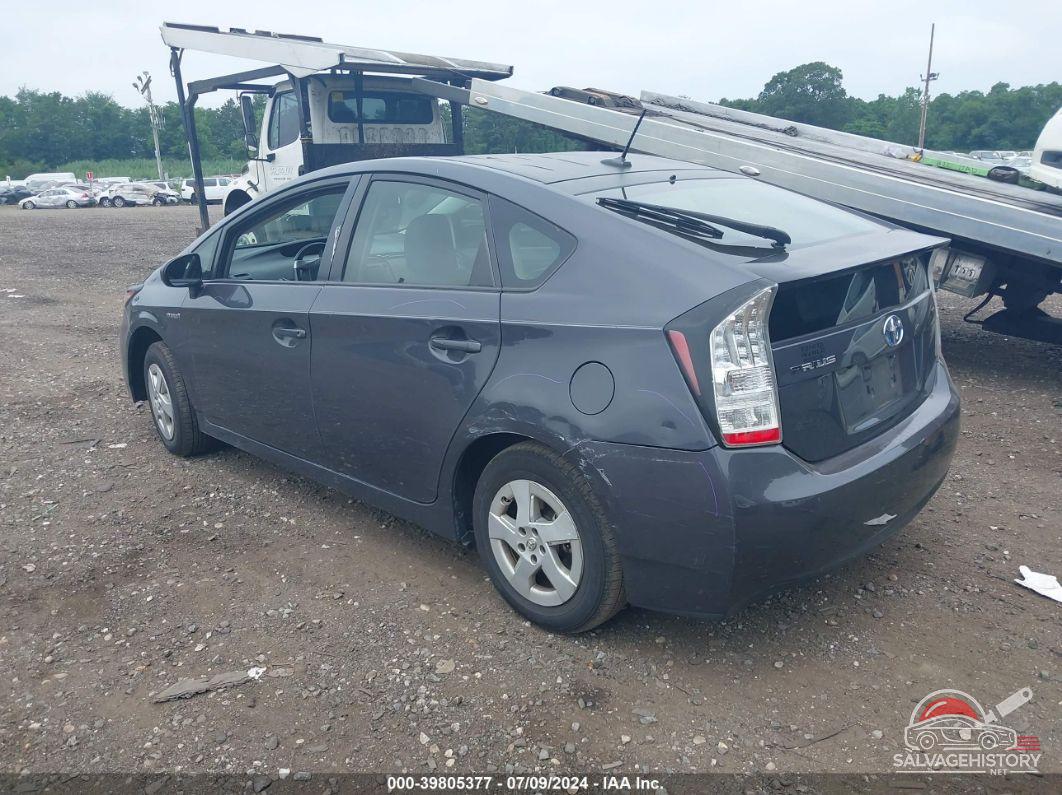 JTDKN3DU1A0205272 2010 TOYOTA PRIUS photo no. 3