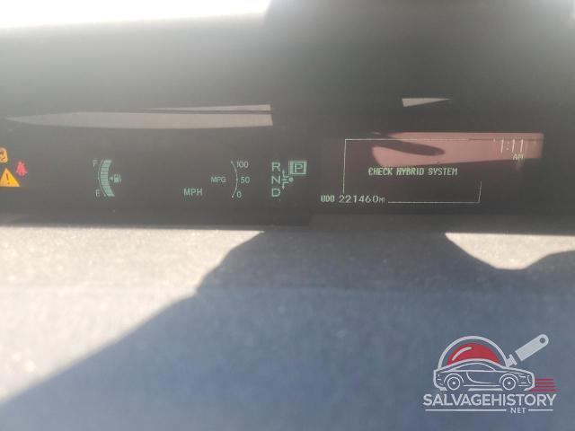 JTDKN3DU1A1002862 2010 TOYOTA PRIUS photo no. 9