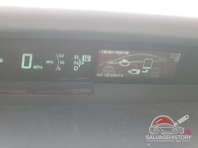 JTDKN3DU3A0049977 2010 TOYOTA PRIUS photo no. 9