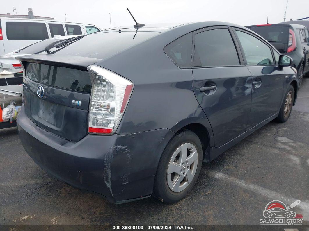JTDKN3DU4A0183705 2010 TOYOTA PRIUS photo no. 4