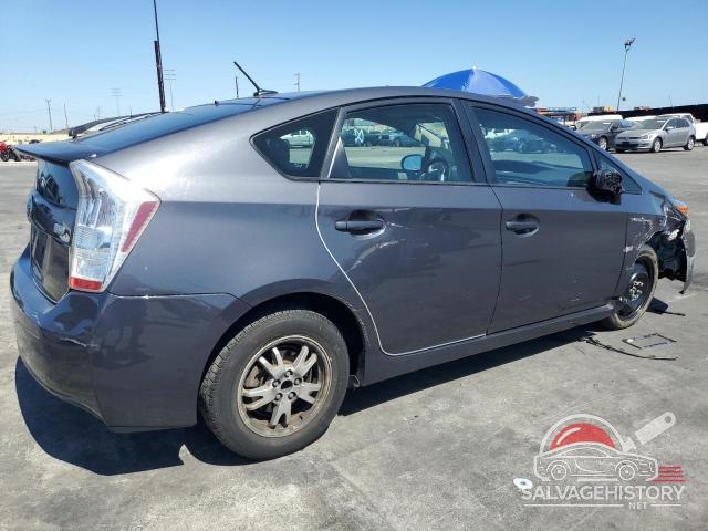 JTDKN3DU4A1305411 2010 TOYOTA PRIUS photo no. 3