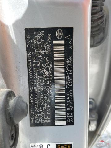 JTDKN3DU5A0057563 2010 TOYOTA PRIUS photo no. 12