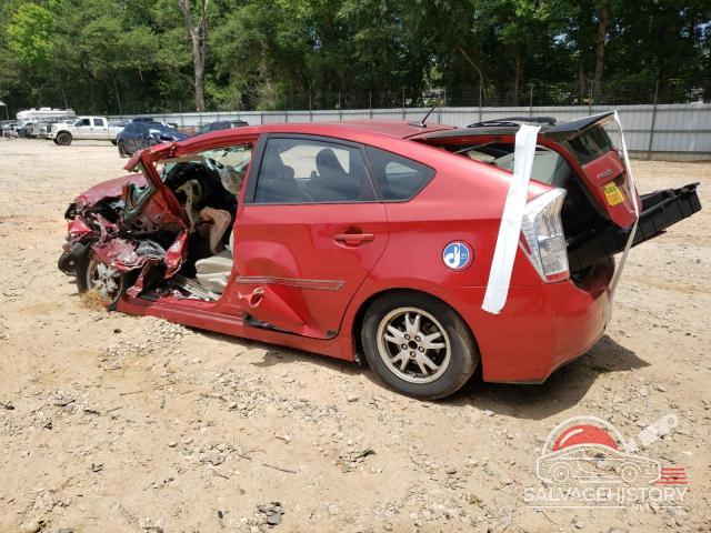 JTDKN3DU5A1259376 2010 TOYOTA PRIUS photo no. 2