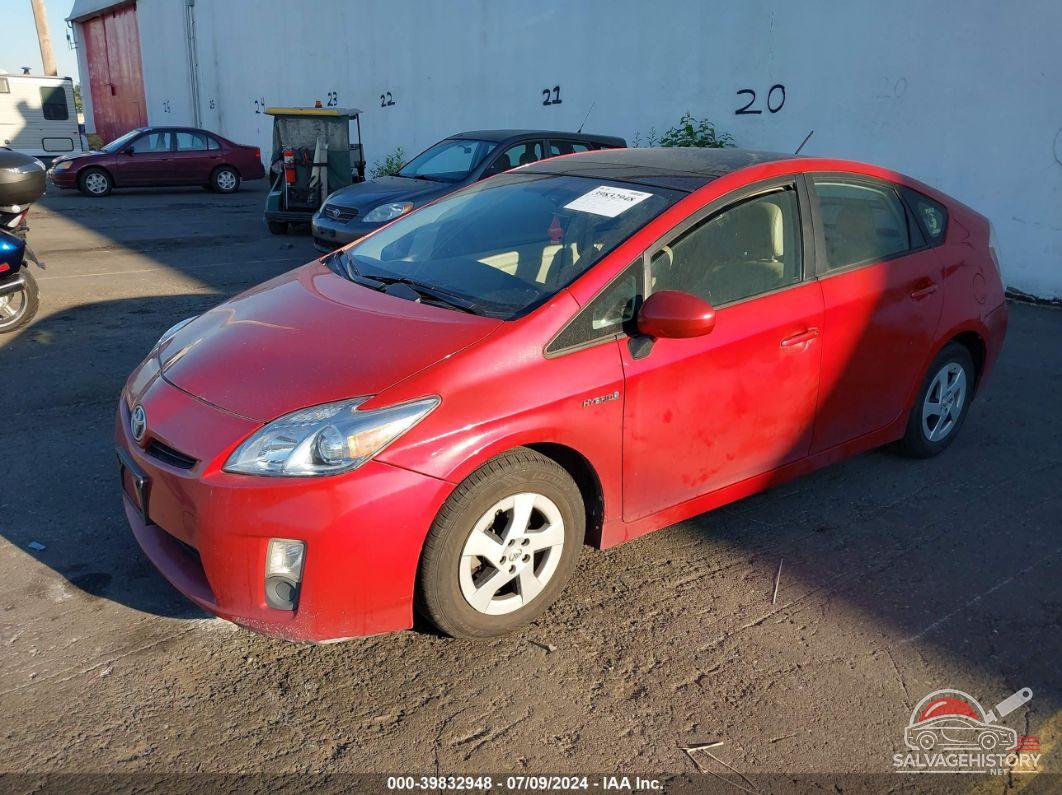 JTDKN3DU8A0029630 2010 TOYOTA PRIUS photo no. 2