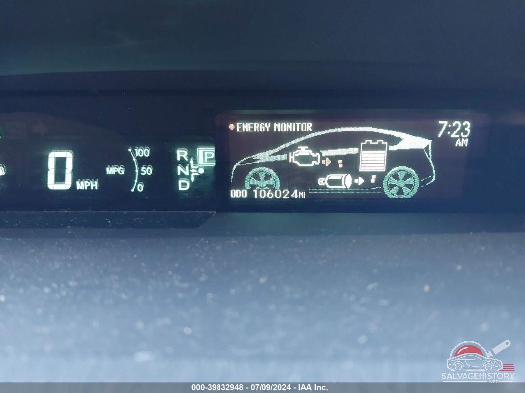 JTDKN3DU8A0029630 2010 TOYOTA PRIUS photo no. 7