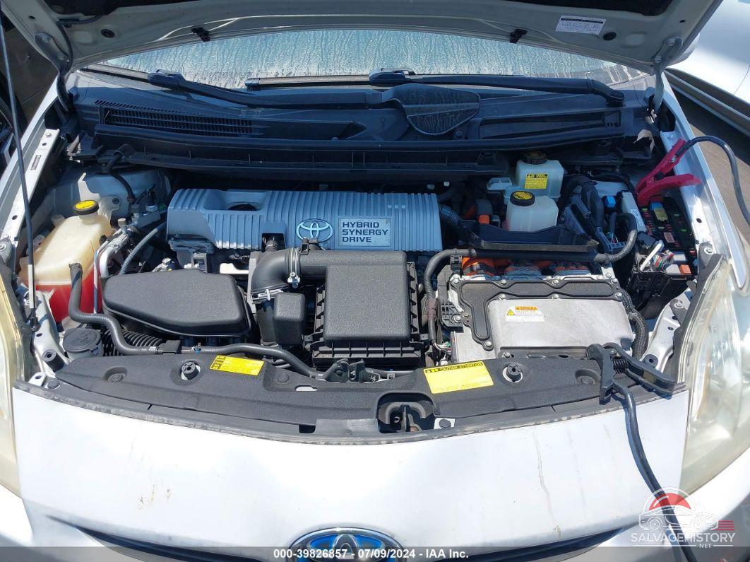 JTDKN3DU9A0156760 2010 TOYOTA PRIUS photo no. 10