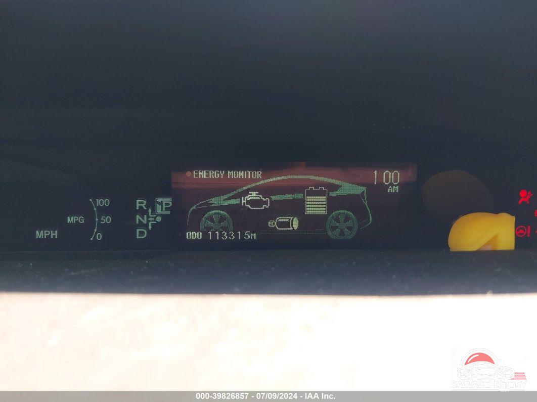JTDKN3DU9A0156760 2010 TOYOTA PRIUS photo no. 7