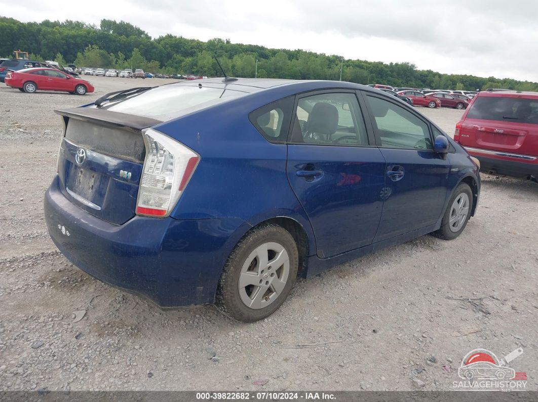 JTDKN3DUXA0210390 2010 TOYOTA PRIUS photo no. 4