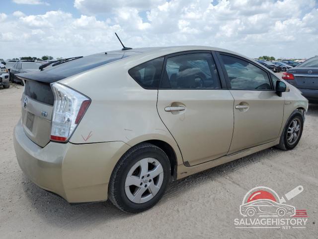 JTDKN3DU2B1368220 2011 TOYOTA PRIUS photo no. 3