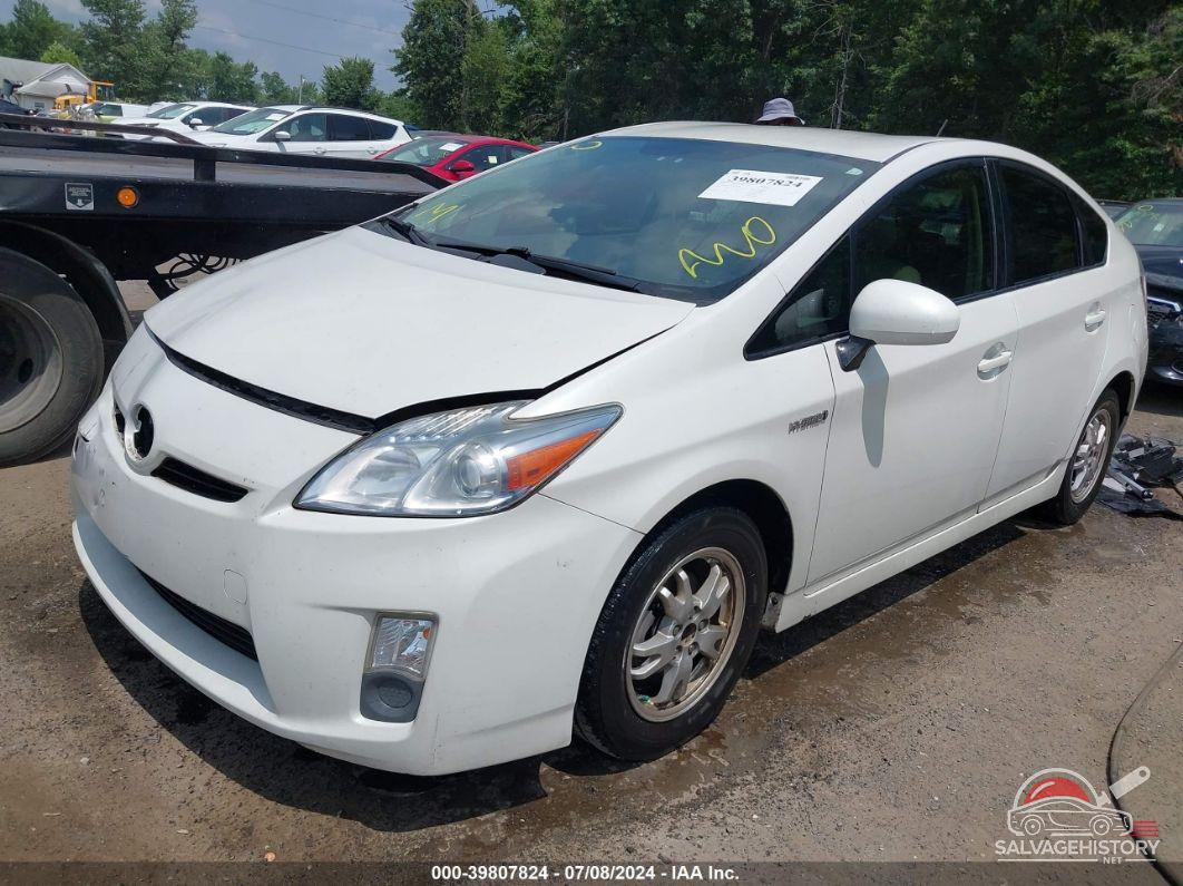 JTDKN3DU6B0293382 2011 TOYOTA PRIUS photo no. 2