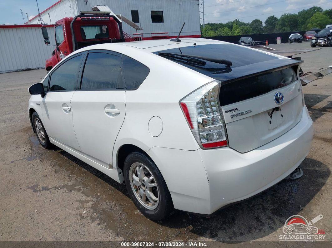 JTDKN3DU6B0293382 2011 TOYOTA PRIUS photo no. 3