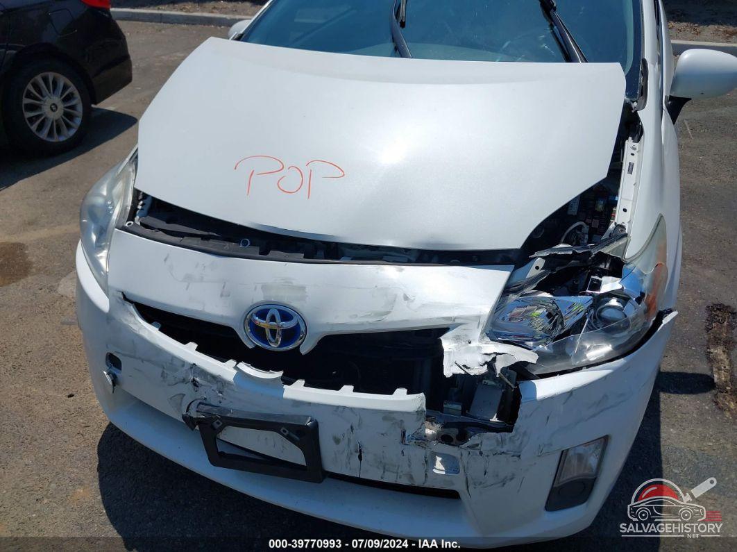 JTDKN3DU9B5322442 2011 TOYOTA PRIUS photo no. 10