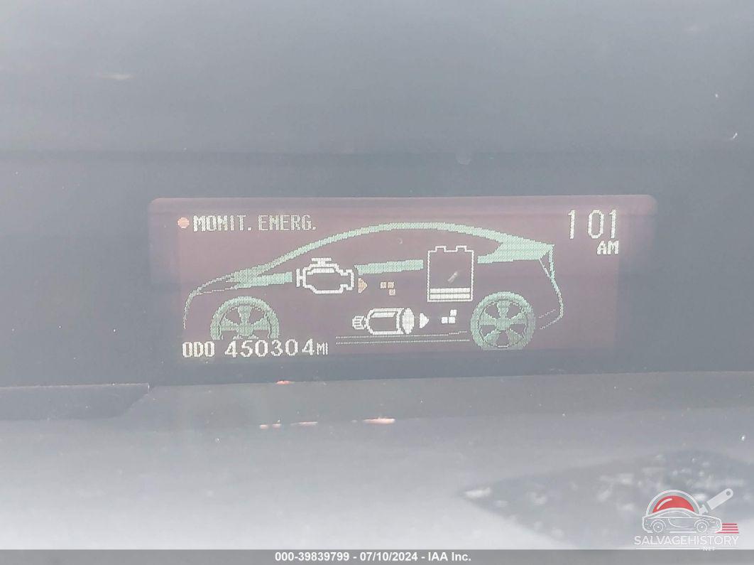 JTDKN3DU9B5353495 2011 TOYOTA PRIUS photo no. 7