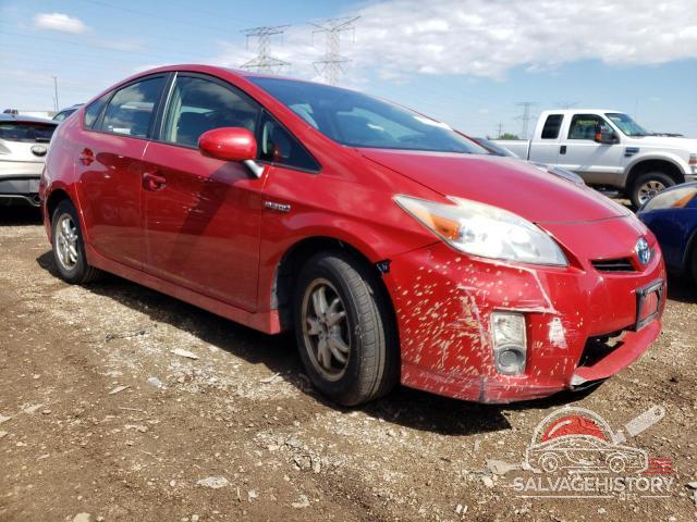JTDKN3DUXB1474124 2011 TOYOTA PRIUS photo no. 4