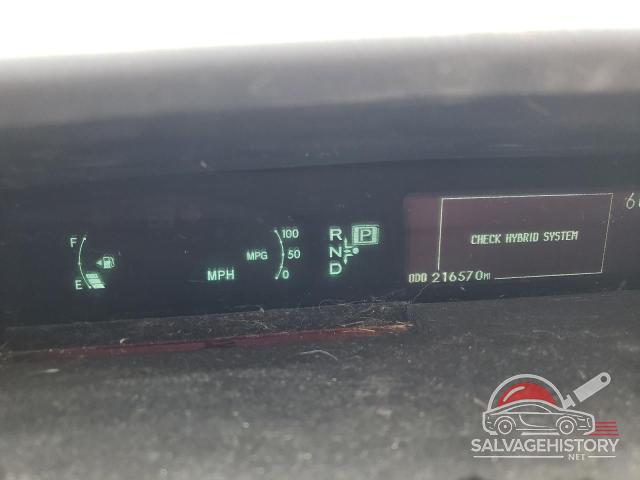 JTDKN3DUXB1474124 2011 TOYOTA PRIUS photo no. 9