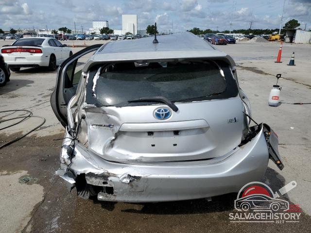 JTDKDTB31C1505355 2012 TOYOTA PRIUS photo no. 6