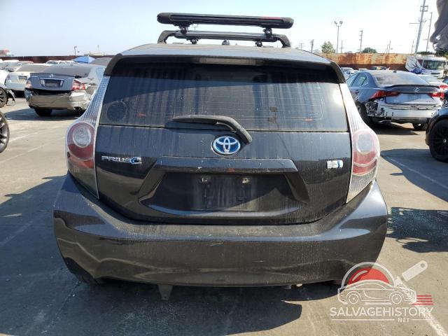JTDKDTB33C1020151 2012 TOYOTA PRIUS photo no. 6