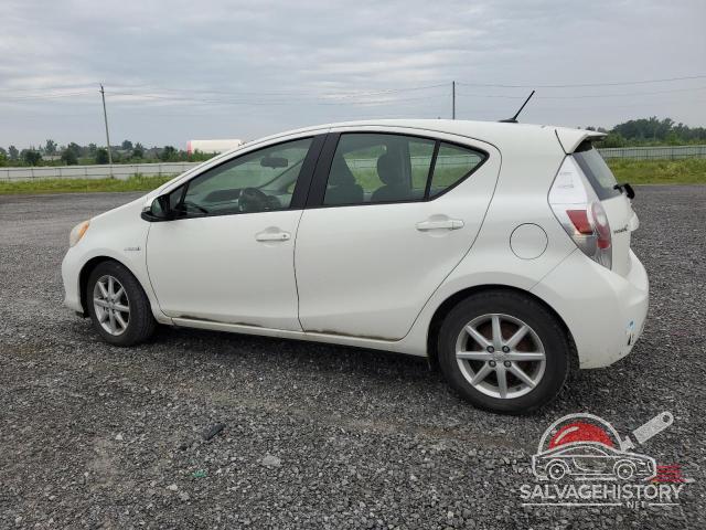 JTDKDTB33C1022918 2012 TOYOTA PRIUS photo no. 2