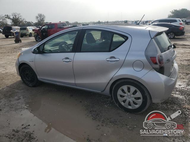 JTDKDTB34C1501168 2012 TOYOTA PRIUS photo no. 2