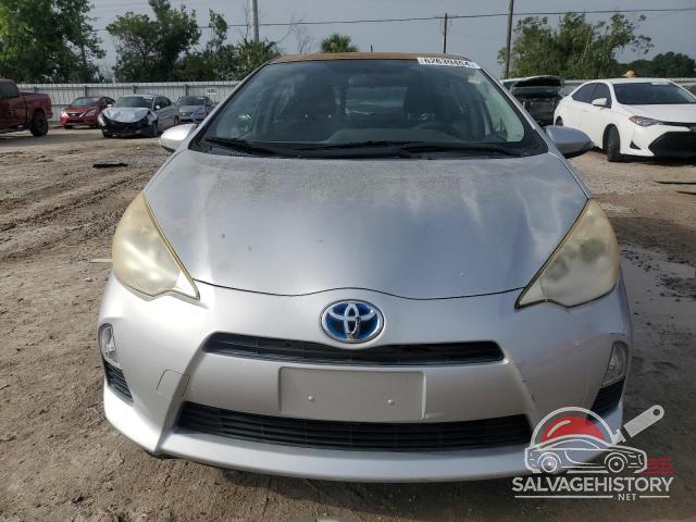 JTDKDTB34C1501168 2012 TOYOTA PRIUS photo no. 5
