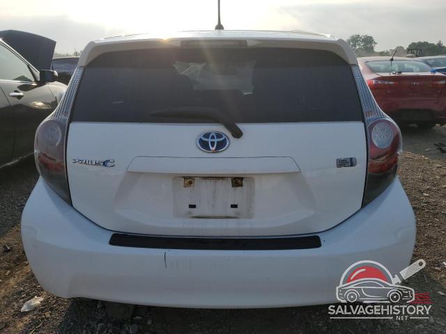 JTDKDTB34C1513708 2012 TOYOTA PRIUS photo no. 6