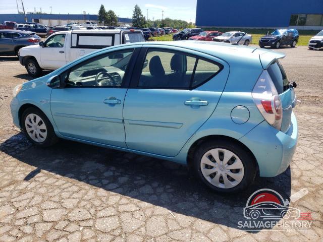 JTDKDTB39C1024009 2012 TOYOTA PRIUS photo no. 2