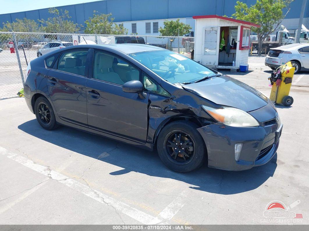 JTDKN3DU0C1493170 2012 TOYOTA PRIUS photo no. 22