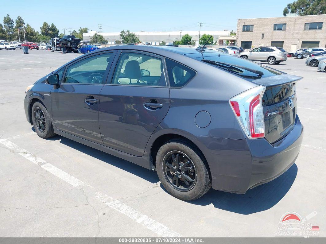 JTDKN3DU0C1493170 2012 TOYOTA PRIUS photo no. 3