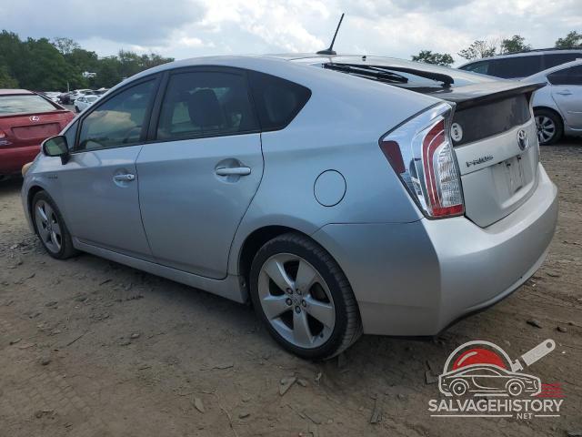JTDKN3DU1C5469498 2012 TOYOTA PRIUS photo no. 2