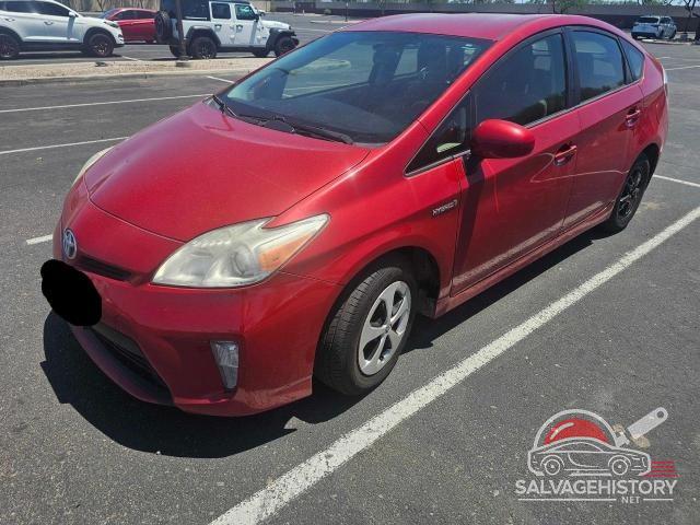 JTDKN3DU3C5431349 2012 TOYOTA PRIUS photo no. 2