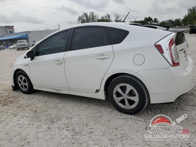 JTDKN3DU4C5467485 2012 TOYOTA PRIUS photo no. 2