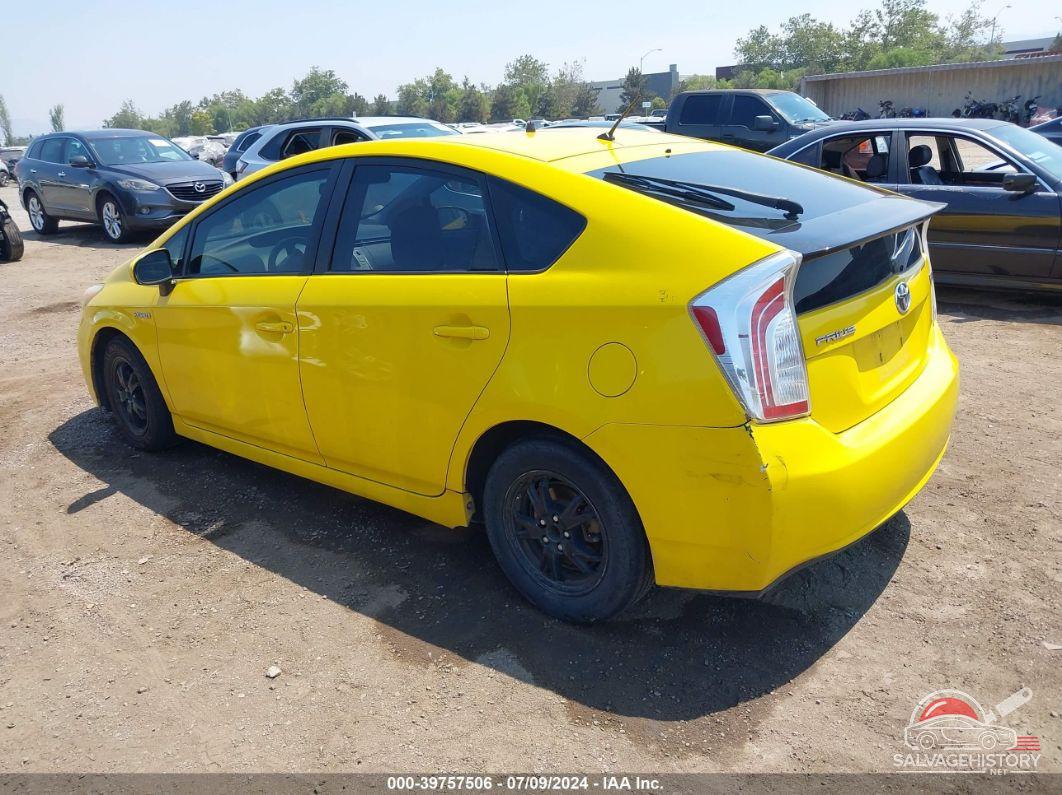 JTDKN3DU5C5427402 2012 TOYOTA PRIUS photo no. 3