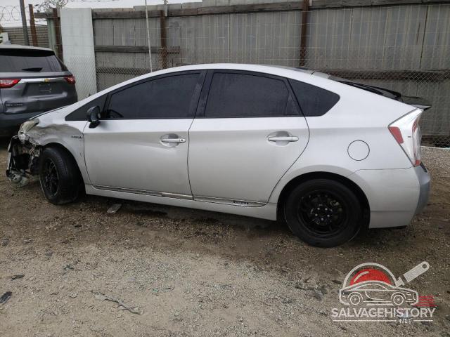 JTDKN3DUXC1578470 2012 TOYOTA PRIUS photo no. 2