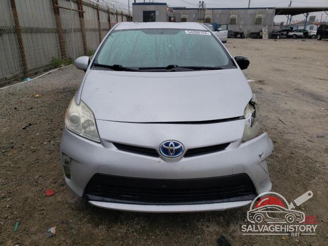 JTDKN3DUXC1578470 2012 TOYOTA PRIUS photo no. 5