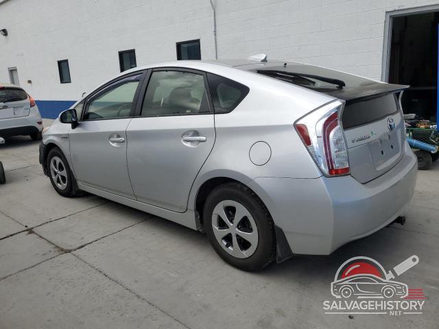 JTDKN3DUXC5479172 2012 TOYOTA PRIUS photo no. 2