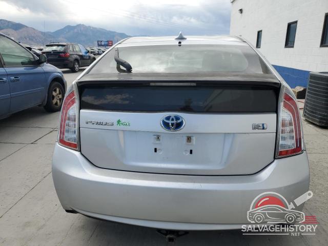 JTDKN3DUXC5479172 2012 TOYOTA PRIUS photo no. 6