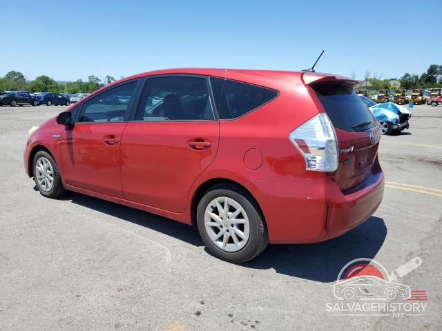 JTDZN3EU8C3066482 2012 TOYOTA PRIUS photo no. 2