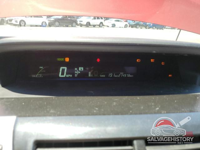 JTDZN3EU8C3066482 2012 TOYOTA PRIUS photo no. 9
