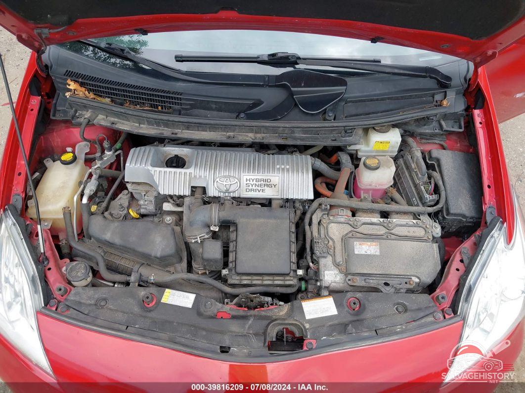 JTDKN3DU0D1703848 2013 TOYOTA PRIUS photo no. 10