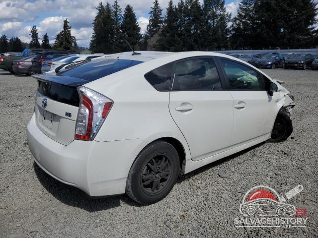 JTDKN3DU0D5551241 2013 TOYOTA PRIUS photo no. 3