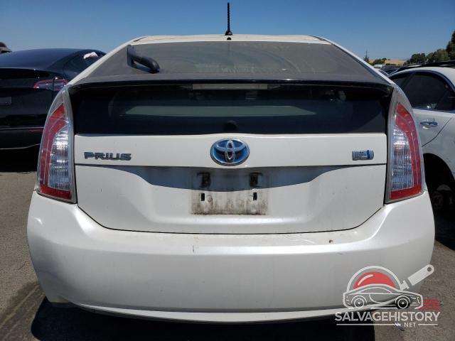JTDKN3DU1D5659707 2013 TOYOTA PRIUS photo no. 6