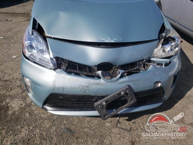 JTDKN3DU3D5665055 2013 TOYOTA PRIUS photo no. 11
