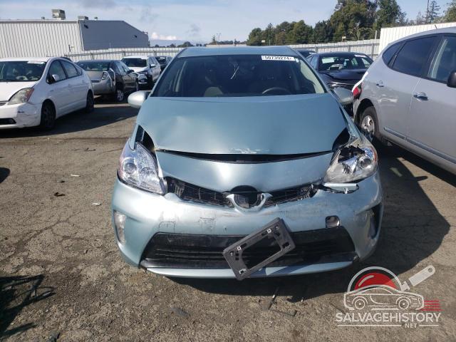 JTDKN3DU3D5665055 2013 TOYOTA PRIUS photo no. 5