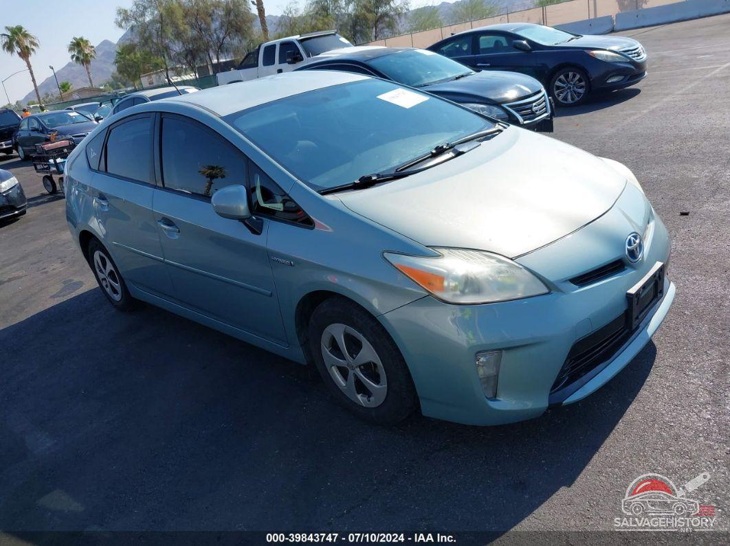JTDKN3DU8D1627361 2013 TOYOTA PRIUS photo no. 1