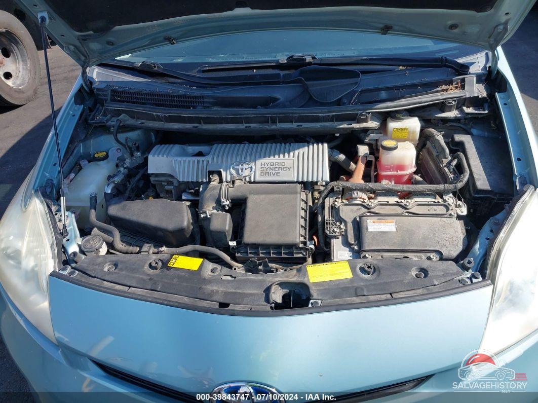 JTDKN3DU8D1627361 2013 TOYOTA PRIUS photo no. 10