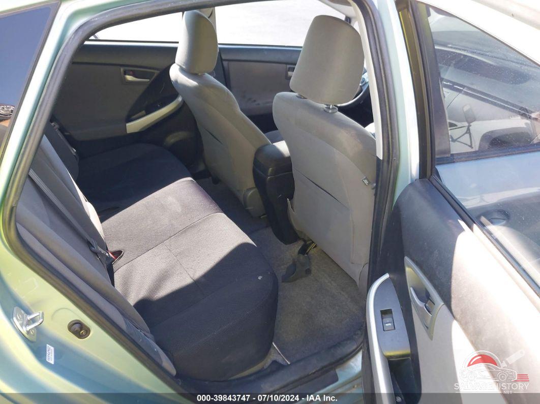 JTDKN3DU8D1627361 2013 TOYOTA PRIUS photo no. 8