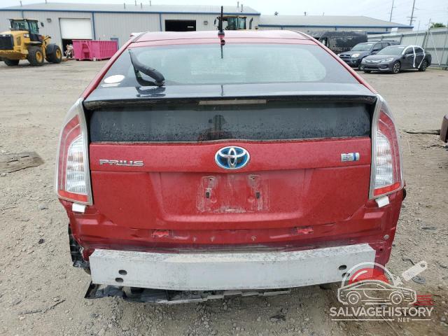 JTDKN3DU8D5593284 2013 TOYOTA PRIUS photo no. 6