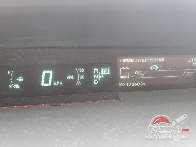JTDKN3DU8D5593284 2013 TOYOTA PRIUS photo no. 9