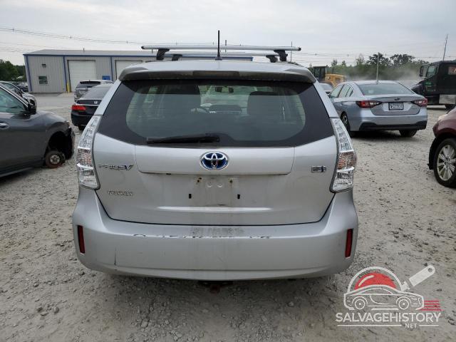 JTDZN3EU1D3196511 2013 TOYOTA PRIUS photo no. 6